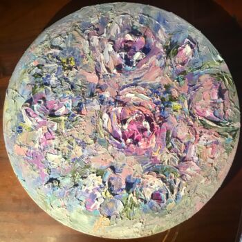 제목이 "Abstract roses on r…"인 미술작품 Raissa Kagan로, 원작, 기름
