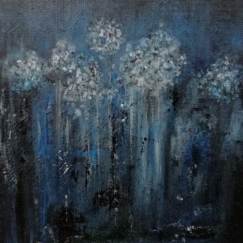 Painting titled "Rainy Season" by Raksha R, Original Artwork, Acrylic