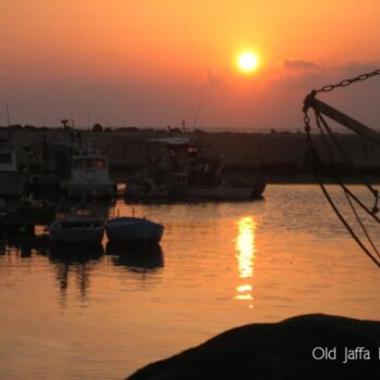 Fotografie getiteld "Jaffa harbor" door Ravid Wolff, Origineel Kunstwerk