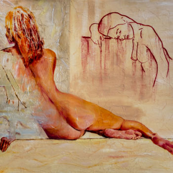 Malerei mit dem Titel "Raymond ALTES ~ Bea…" von Raymond Altes, Original-Kunstwerk