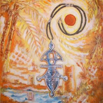 Pintura intitulada "Mirage" por Benidiri Redha, Obras de arte originais, Óleo