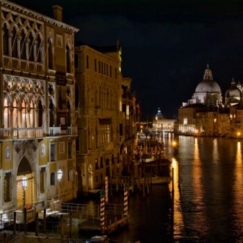 Fotografia zatytułowany „VENISE : GRAND CANA…” autorstwa Rémy Vallée, Oryginalna praca, Fotografia cyfrowa