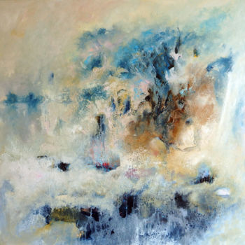 Картина под названием "Révélation" - Rève Cordel, Подлинное произведение искусства, Масло