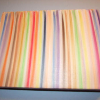 Painting titled "Candy Neon" by Richard Mangold, Original Artwork, Oil