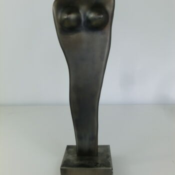 Escultura titulada "Frau 2" por Richard Blaas, Obra de arte original, Metales