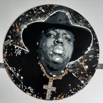 Ζωγραφική με τίτλο "Notorious B.I.G" από Ricky 400ml, Αυθεντικά έργα τέχνης, Ακρυλικό