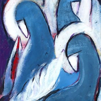 Painting titled "untitled-scanned-01…" by Ilina, Original Artwork, Acrylic