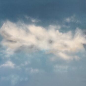 Painting titled "The cloud" by Rinalds Vanadzins, Original Artwork, Spray paint