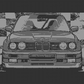 Digital Arts titled "BMW E30 M3 RACE KIN…" by Rm64, Original Artwork, 2D Digital Work