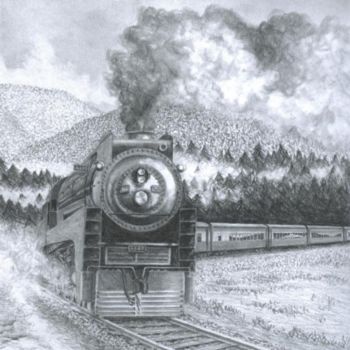 Drawing titled "Limited Edition 15" by Robert A Swain, Original Artwork