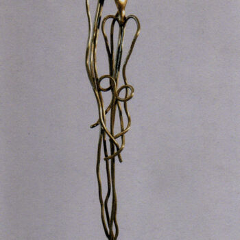 Sculpture intitulée "Sentimental" par Robert Chevalier, Œuvre d'art originale