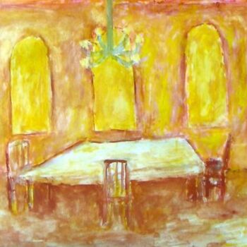 Pintura intitulada "Sala de jantar" por Roberto Armorizzi, Obras de arte originais