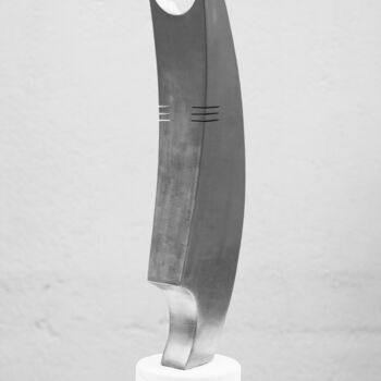 Sculpture titled "Obosom 20" by Roberto Canduela, Original Artwork, Metals