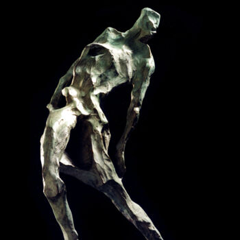 Sculpture titled "FLAMENGO - metal sc…" by Roberto Tagliazucchi, Original Artwork, Bronze