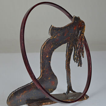Escultura titulada "REVERIE" por Roger Flores, Obra de arte original, Metales