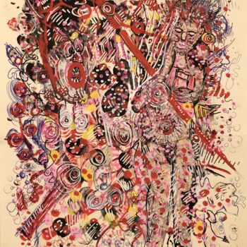Pintura titulada "Vénus callipyge" por Romano Valsky, Obra de arte original, Acrílico