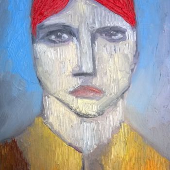 Painting titled "L'éclusier" by Romuald Gamelin, Original Artwork, Oil