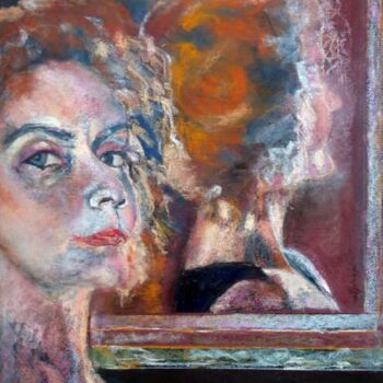 Картина под названием "Self-portrait (2007)" - Rosemay Dahan, Подлинное произведение искусства, Другой