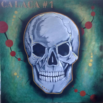 Malarstwo zatytułowany „CALACAS # 1” autorstwa Jean-François Ruiz-Cuevas, Oryginalna praca