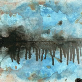 Pintura intitulada "abstract 22, 2011,…" por Ruz Forest, Obras de arte originais, Óleo