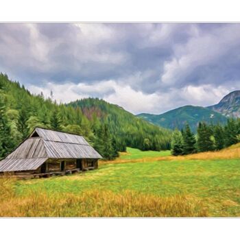 Fotografia intitolato "Polana Jaworzynka" da Ryszard Stelmachowicz, Opera d'arte originale, Fotografia digitale