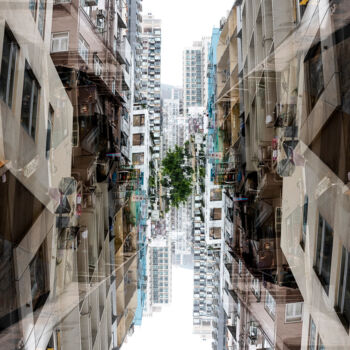 제목이 "Mobius city#2"인 사진 Sergio Capuzzimati로, 원작, 디지털