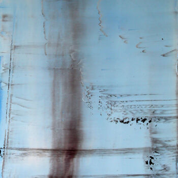 Pittura intitolato "Abstract Artic" da S Duclos, Opera d'arte originale, Lacca