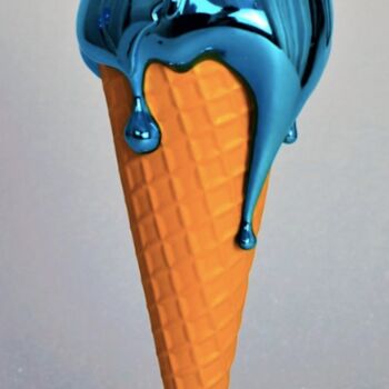 雕塑 标题为“The last ice cream…” 由Sagrasse, 原创艺术品, 树脂