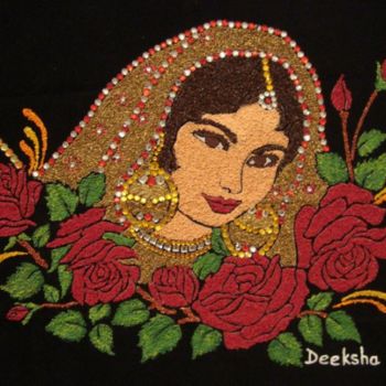 Collages titled "Natural Beauty" by Deeksha Arya, Original Artwork