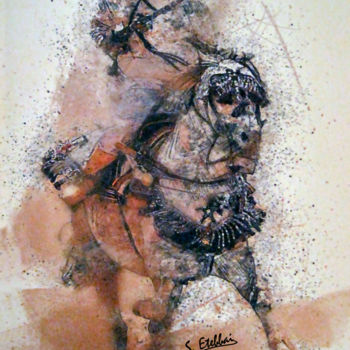 Pittura intitolato "fantasia 2" da Said Etebbai, Opera d'arte originale, Pittura digitale