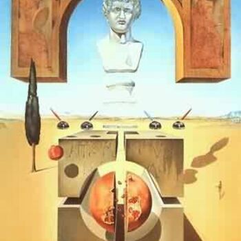 Отпечатки и Гравюры под названием "Dematerialization N…" - Salvador Dali, Подлинное произведение искусства