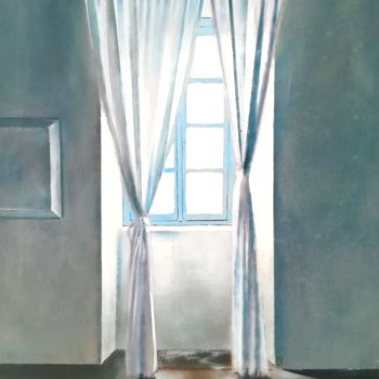 Painting titled "Interior 13" by Salvatore Cocca, Original Artwork, Oil