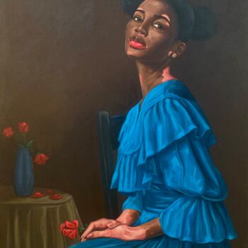 Malerei mit dem Titel "I HAVE FEELINGS TOO…" von Samuel Olutimileyin Taiwo, Original-Kunstwerk, Acryl