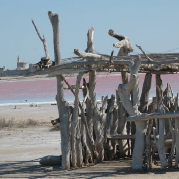 Photography titled "la cabane au milieu…" by Sand Laurans, Original Artwork, Digital Photography