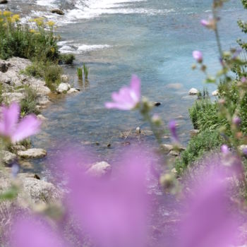 Photography titled "Douceur de Verdon" by Sandrine N., Original Artwork