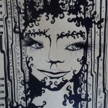 Rysunek zatytułowany „frisette.jpeg” autorstwa Patricia Schmitzer, Oryginalna praca