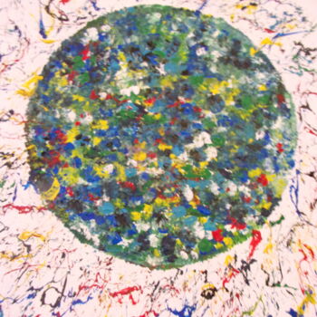 Malerei mit dem Titel "l imaginaire" von Patrice Schreiber, Original-Kunstwerk, Acryl