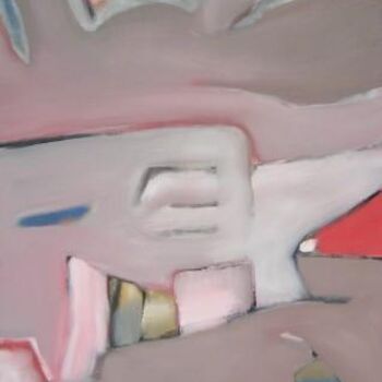 Картина под названием "Edge" - Scott Spencer, Подлинное произведение искусства, Масло Установлен на Деревянная рама для носи…