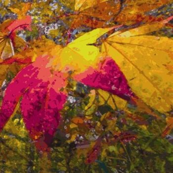 Цифровое искусство под названием "Autumnly #59" - Kenneth Grzesik, Подлинное произведение искусства, Цифровая живопись