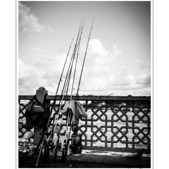 Fotografia zatytułowany „Le pont de Galata” autorstwa Sébastien Bance, Oryginalna praca, Fotografia cyfrowa