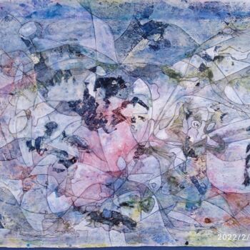 Peinture intitulée "Pince moi je rêve" par Serge Berthereau, Œuvre d'art originale, Encre