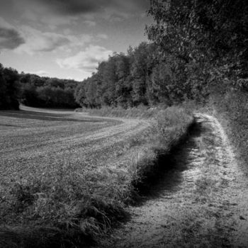 Photographie intitulée "Chemin intime 6" par Serge Ricome, Œuvre d'art originale, Photographie argentique