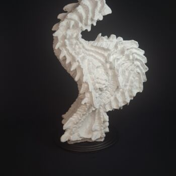 Sculpture titled "Sharshir Ivory" by Sergei Safaev, Original Artwork, Concrete