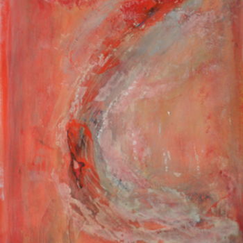 Malerei mit dem Titel "Roseau pensant" von Serge Leroux, Original-Kunstwerk, Acryl