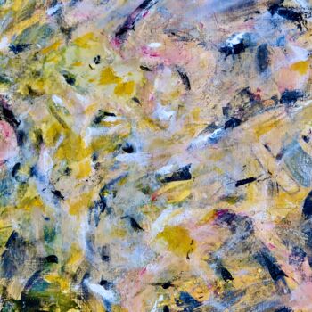Malerei mit dem Titel "Douceur 2" von Serge Leroux, Original-Kunstwerk, Acryl