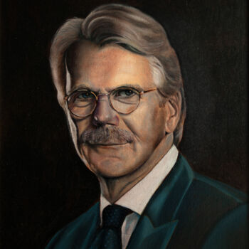Pintura titulada "портрет Bjorn Wahlr…" por Sergey Belikov, Obra de arte original, Oleo Montado en Bastidor de camilla de ma…