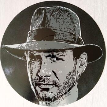 Pintura titulada "Indiana Jones" por Sérgio Clemente, Obra de arte original, Acrílico