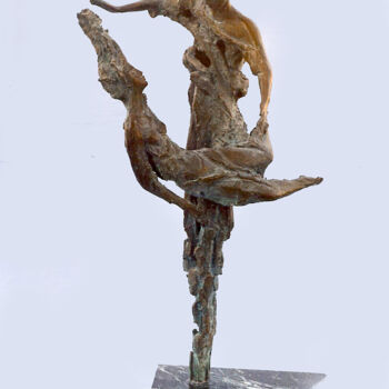 Escultura titulada "In the world of the…" por Serhii Brylov, Obra de arte original, Bronce