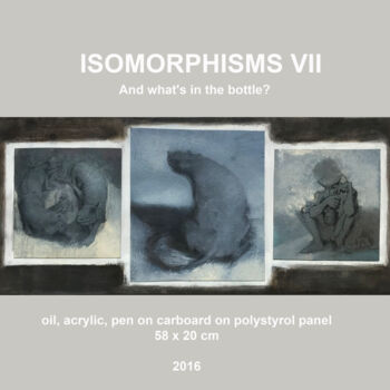 Peinture intitulée "ISOMORPHISMS VII" par Sergii Shkoliar, Œuvre d'art originale, Acrylique Monté sur Autre panneau rigide