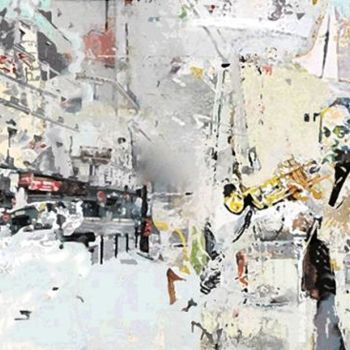 Digital Arts με τίτλο "White Jazz" από Serj Fedulov, Αυθεντικά έργα τέχνης, Άλλος